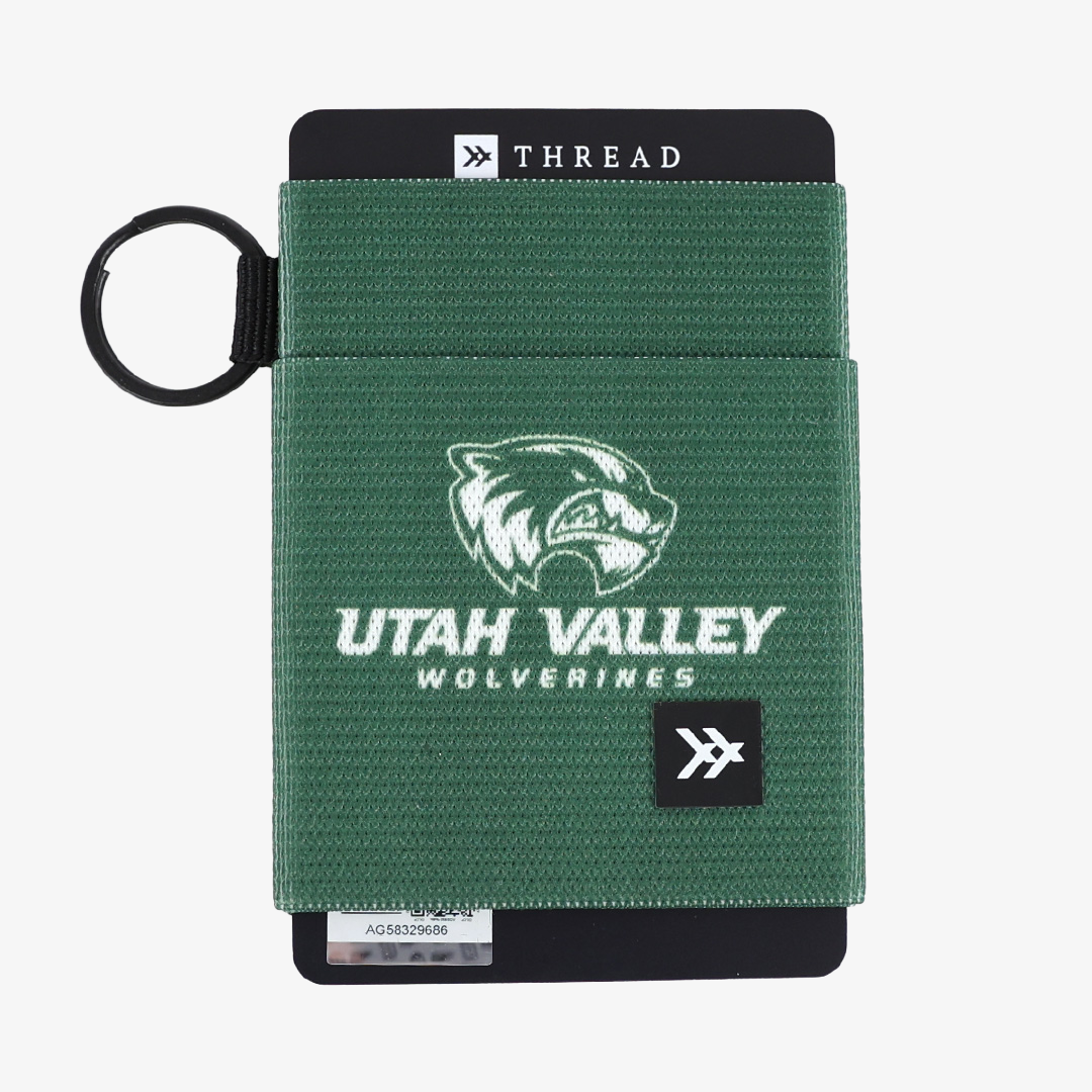 UVU Green - Elastic Wallet
