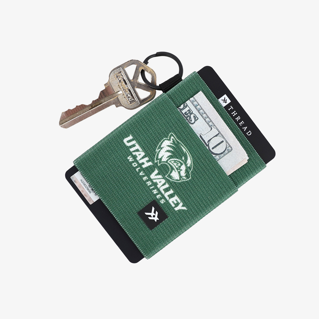 UVU Green - Elastic Wallet