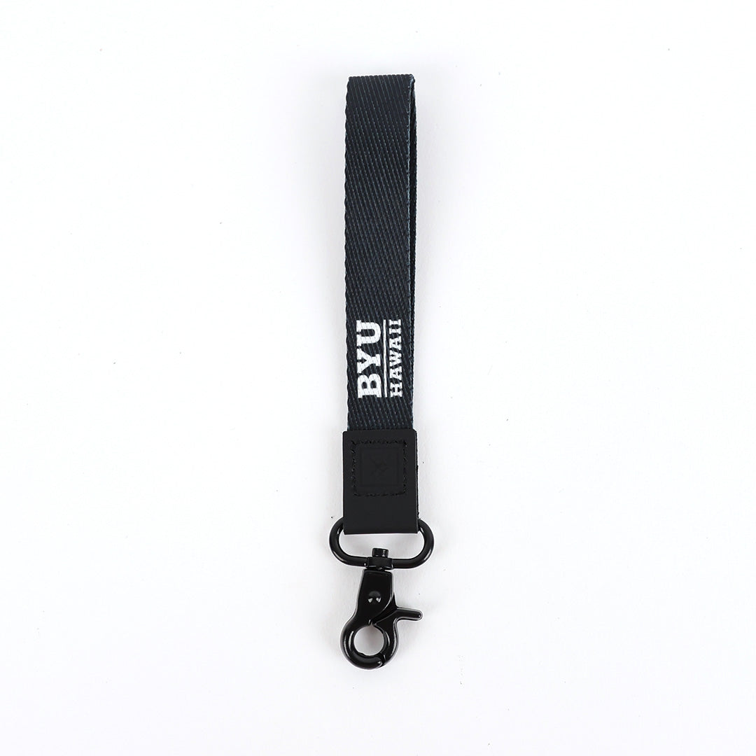 Wrist Lanyard - BYUH Black - Thread®