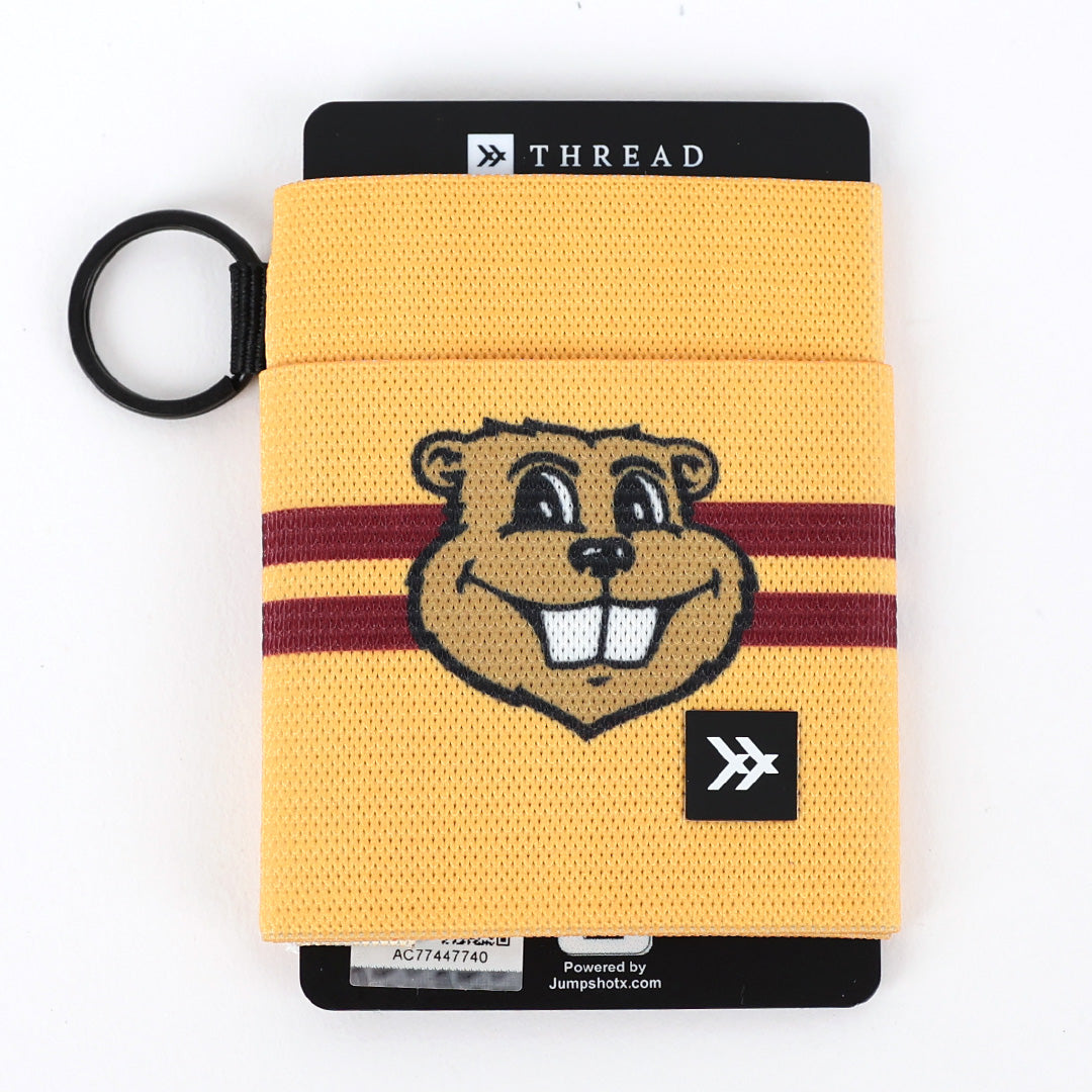 Elastic Wallet - Minnesota Gold Gopher - Thread®