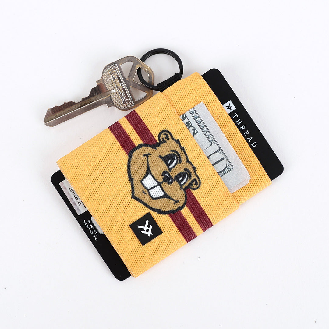 Elastic Wallet - Minnesota Gold Gopher - Thread®