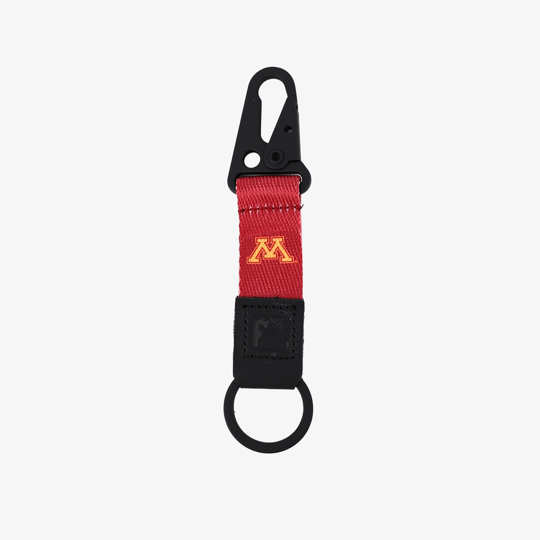 Minnesota Solid Maroon - Keychain Clip