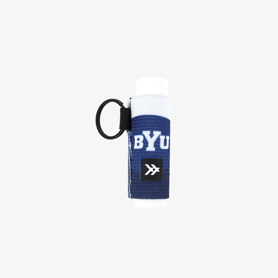 BYU Wave - Chapstick Holder Keychain