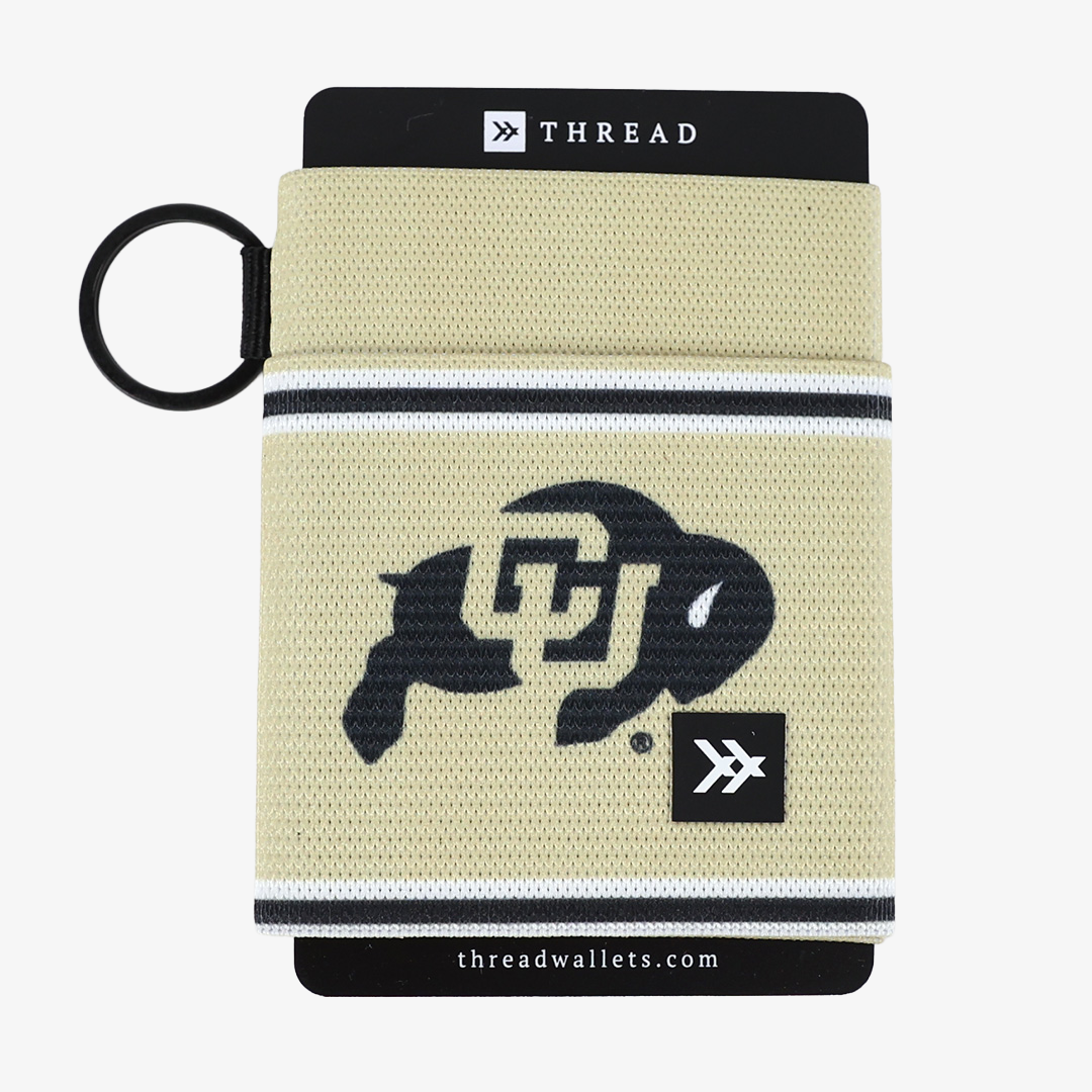 Colorado Boulder Buffalo - Elastic Wallet