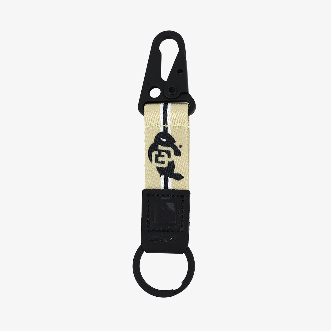 Colorado Boulder Buffalo - Keychain Clip