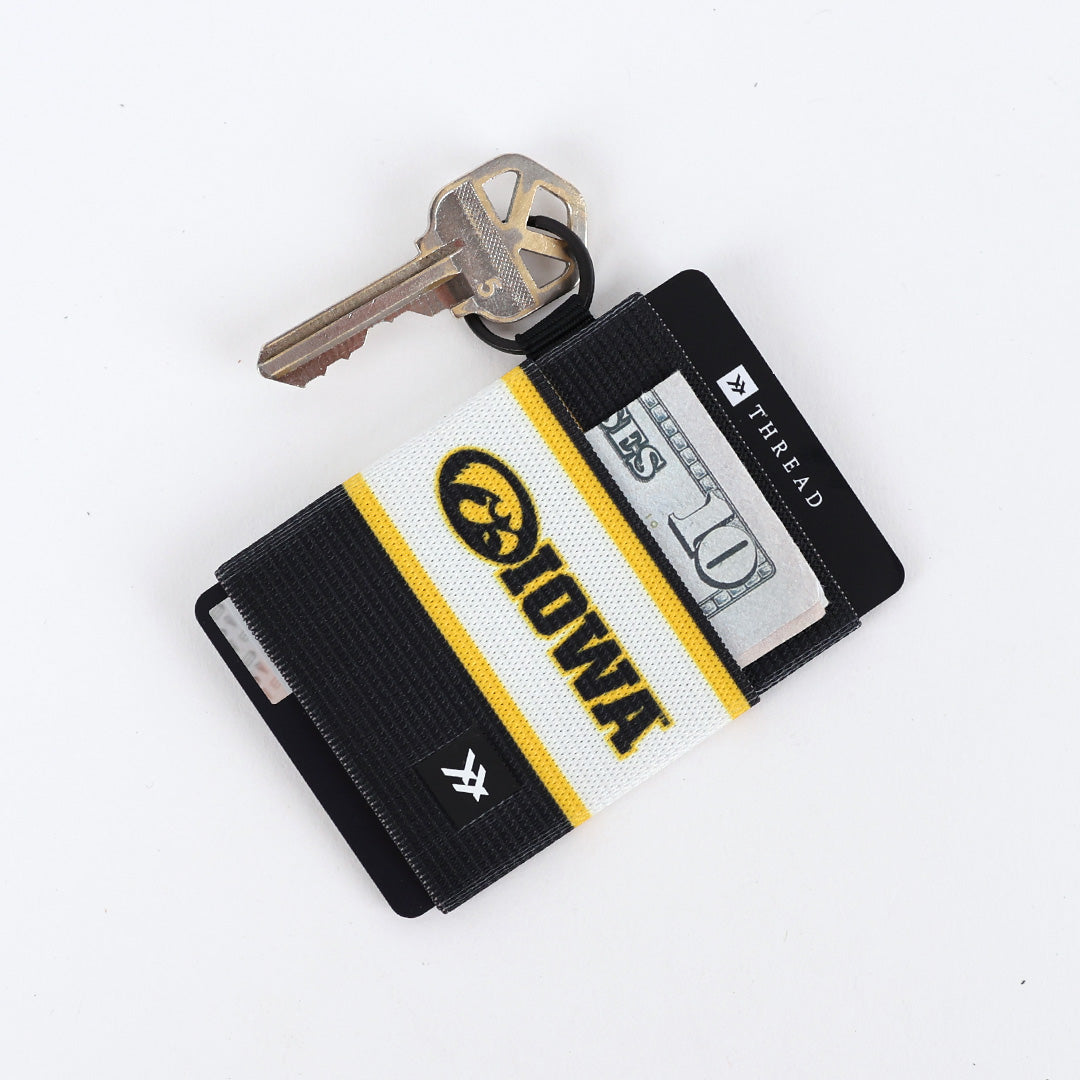 Elastic Wallet - University of Iowa Stripes - Thread®
