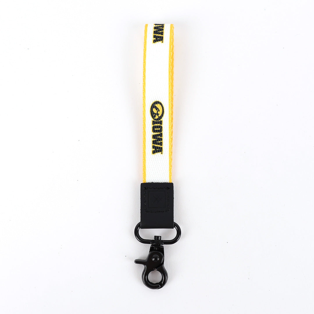 Wrist Lanyard - University of Iowa Stripes - Thread®