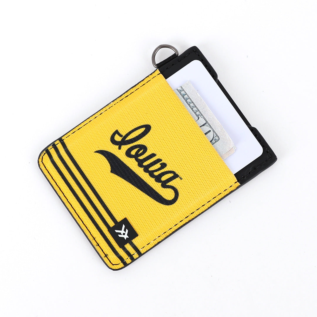 Vertical Wallet - University of Iowa Yellow - Thread®
