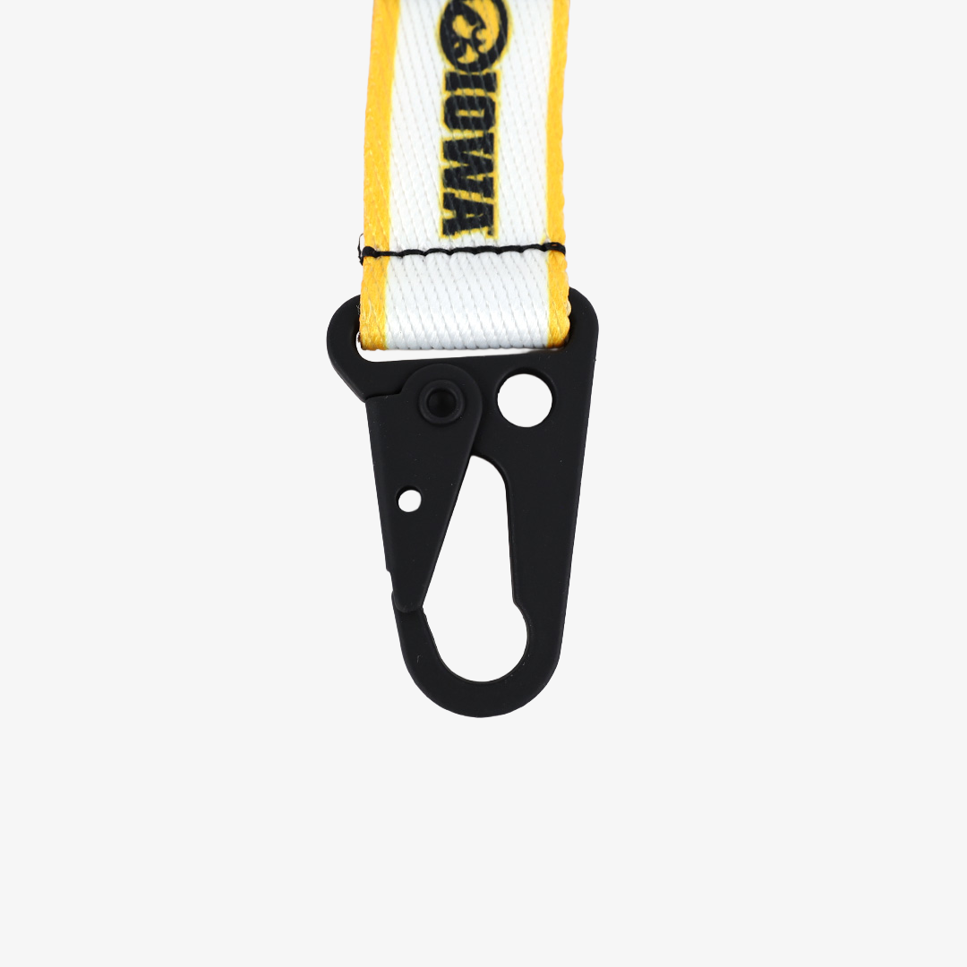 University of Iowa Stripes - Keychain Clip