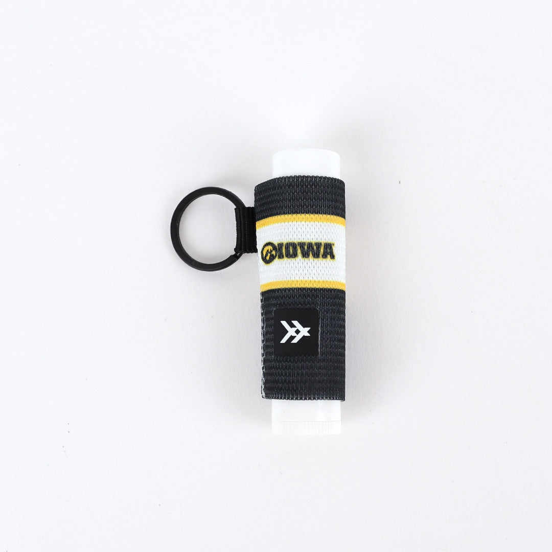 Lip Balm Holder - University of Iowa Stripes - Thread®