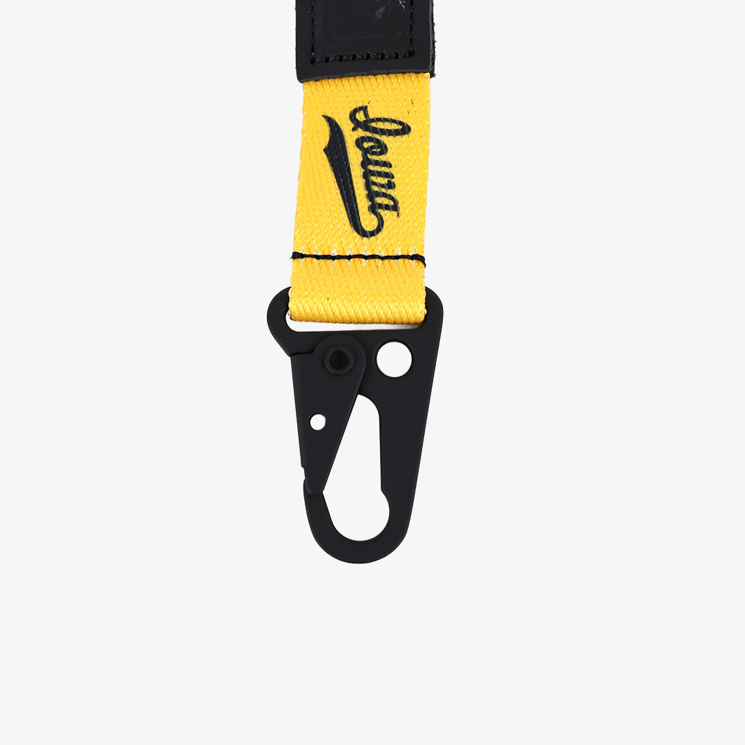 University of Iowa Yellow - Keychain Clip