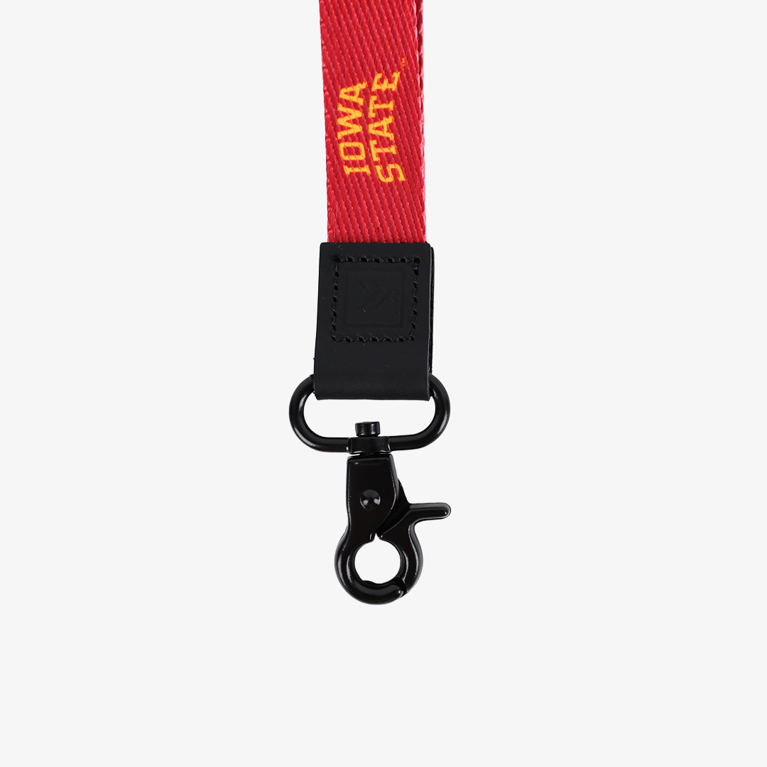 Iowa State Stripes - Wristlet Keychain
