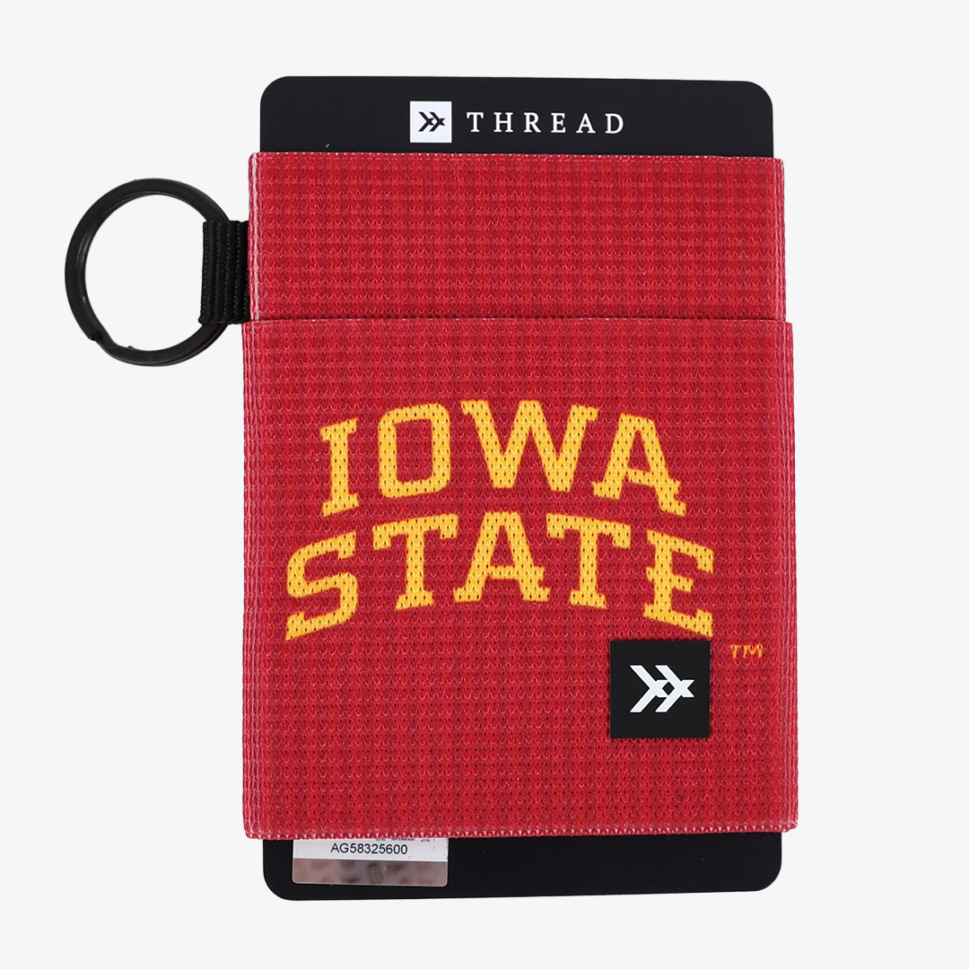 Iowa State Stripes - Elastic Wallet