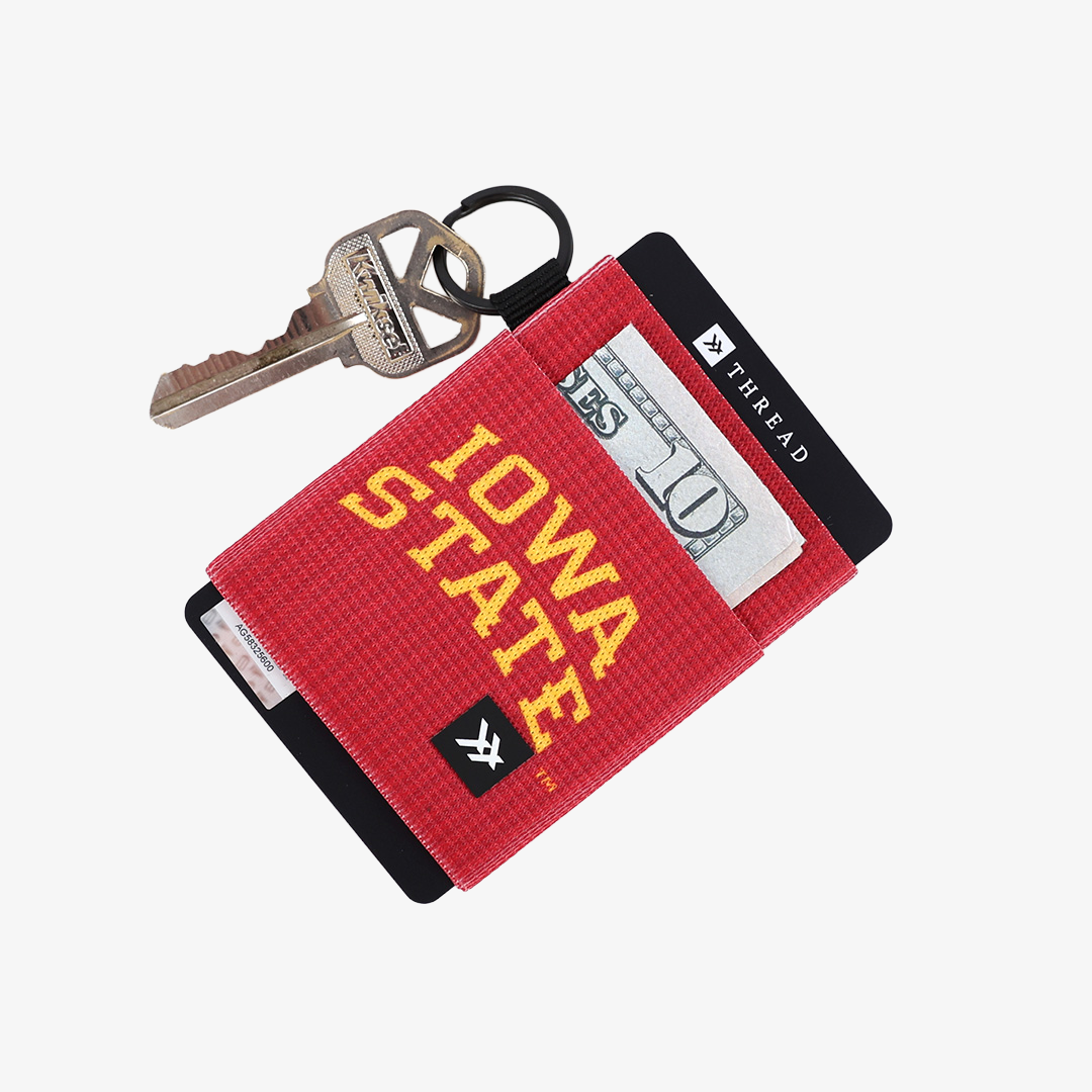 Iowa State Stripes - Elastic Wallet