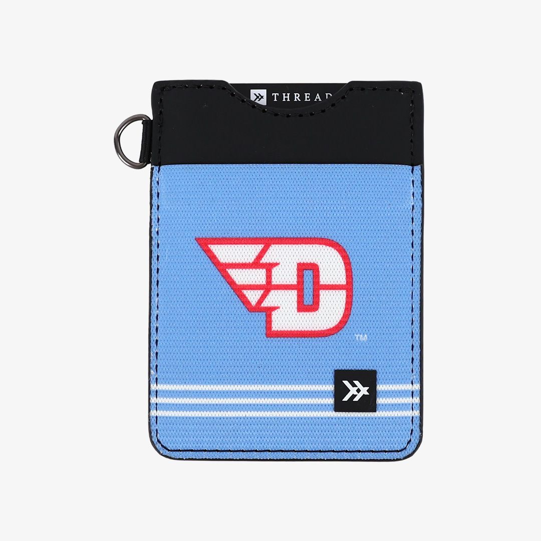 Dayton Blue - Vertical Leather Wallet