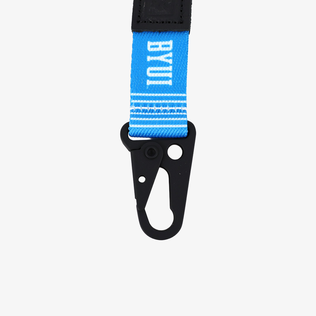 BYUI Blue Stripes - Keychain Clip