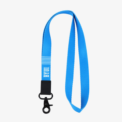 BYUI Blue Stripes - Neck Lanyard