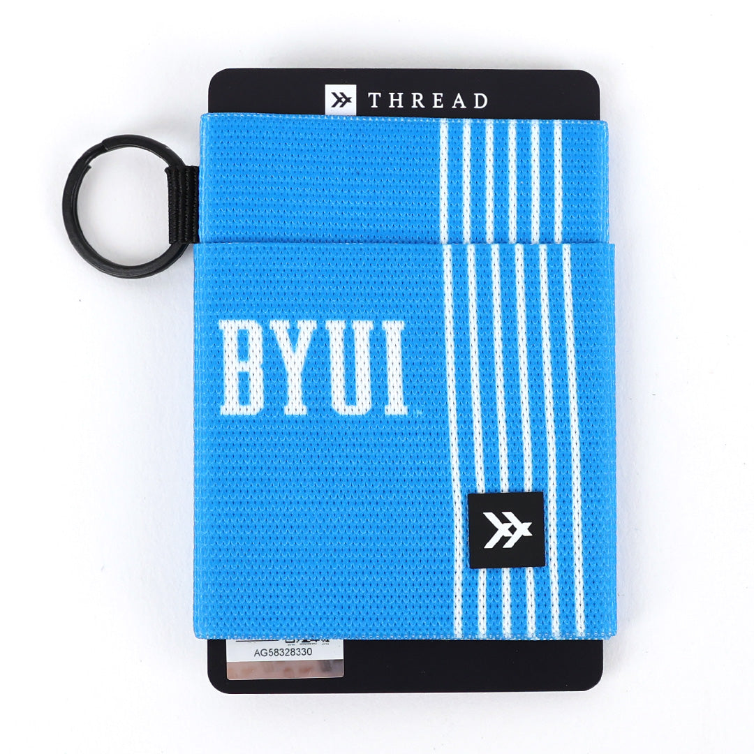 Elastic Wallet - BYUI Blue Stripes - Thread®