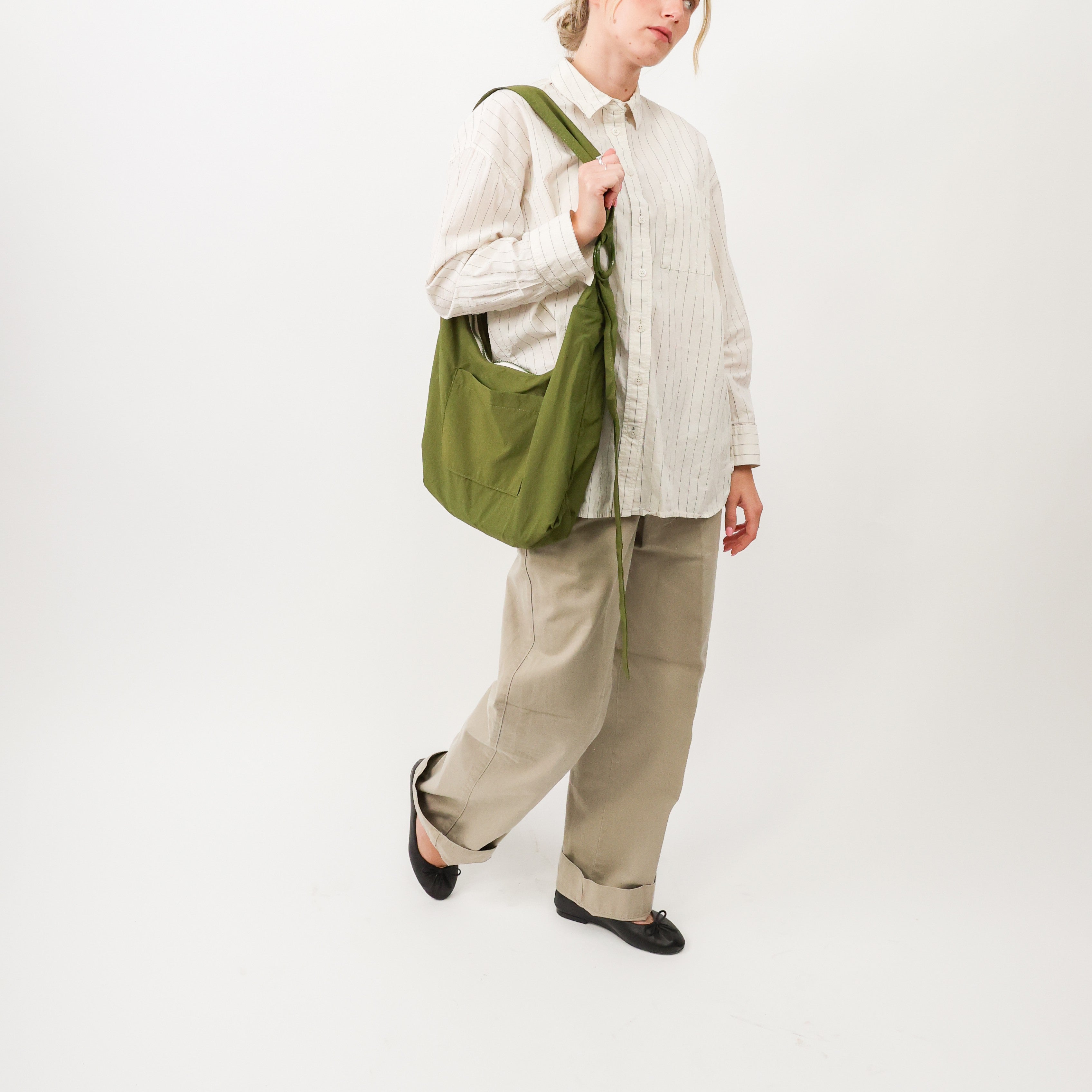 Olive | Mini Slouchy Bag | Packable & Stylish | Thread