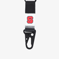 NC White Stripe - Keychain Clip