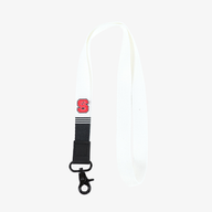 NC White Stripe - Neck Lanyard
