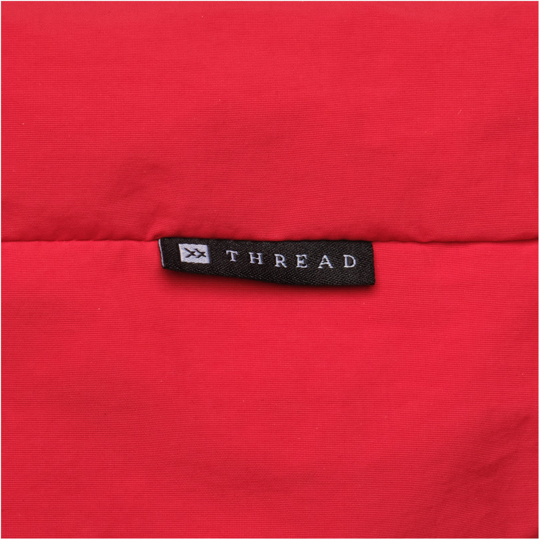 ●ROUGHNECK● 657 BELLA RED (5cm) Ribbed Turtleneck Sweater - Racing Red | Boston Proper