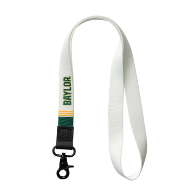 Baylor White - Neck Lanyard
