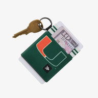 Elastic Wallet - University of Miami Green - Thread®
