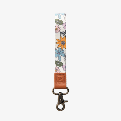 Mountain Flowers - Wristlet Keychain