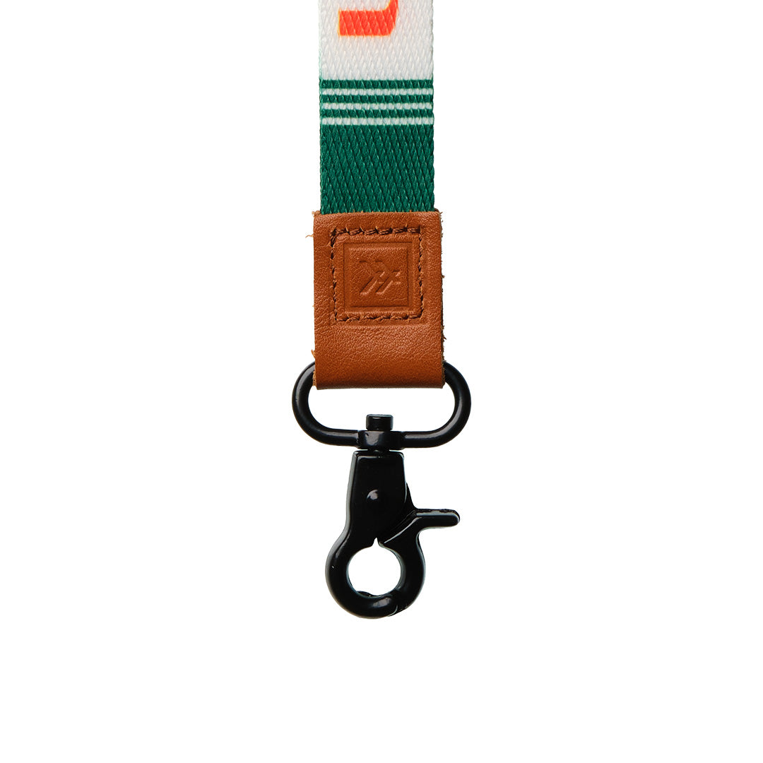 Wristlet Keychain - University of Miami White - Thread®