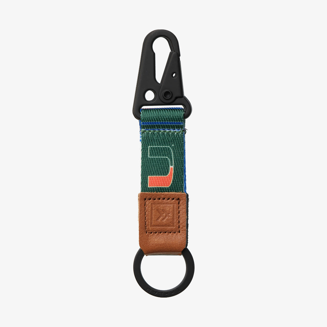 Keychain Clip - University of Miami Green - Thread®