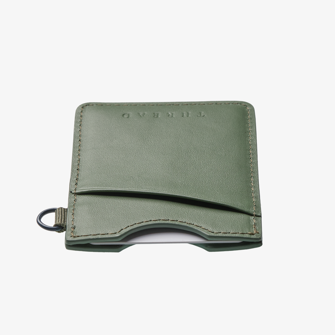 Vertical Leather Wallet - Topo - Thread®