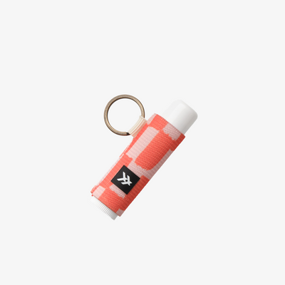 Scout Peach - Chapstick Holder Keychain