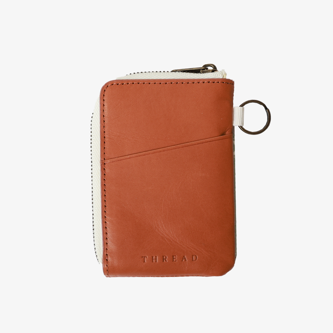 Leather Zip Wallet - Mozi - Thread®