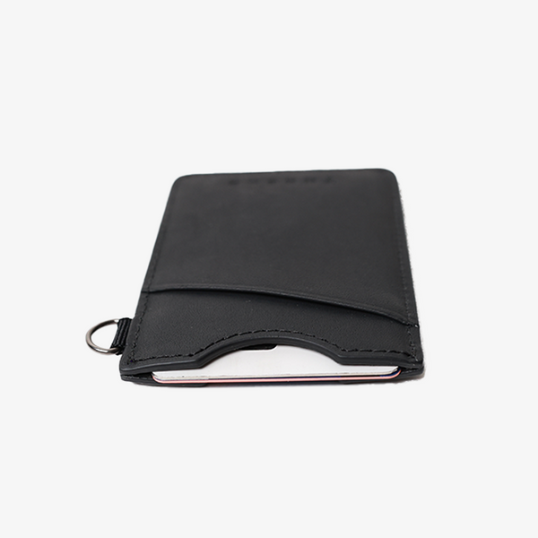 Vertical Leather Wallet - Sanders Stone - Thread®