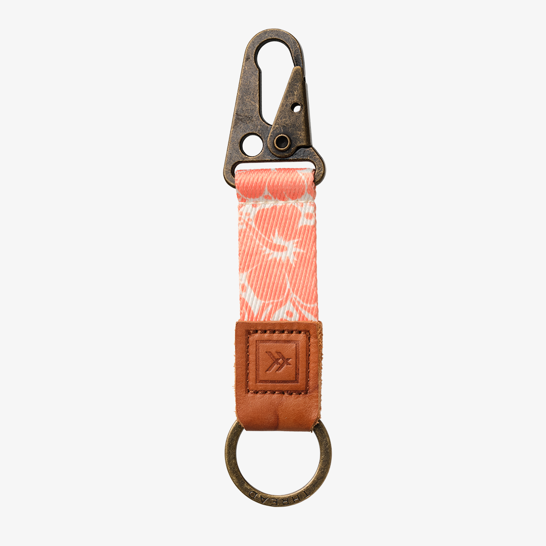 Keychain Clip - Coral Crush - Thread®