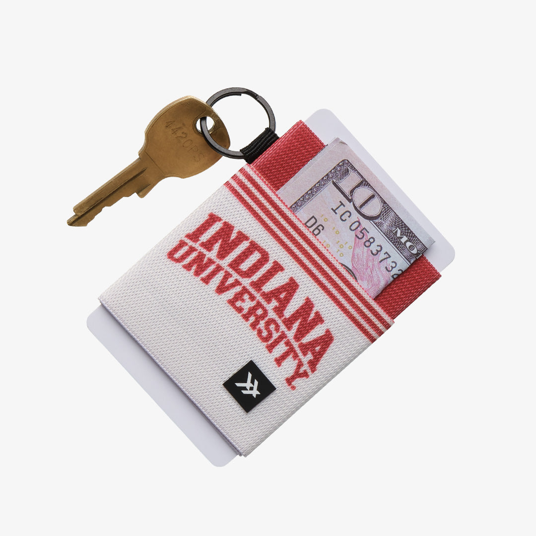 Elastic Wallet - Indiana University White - Thread®