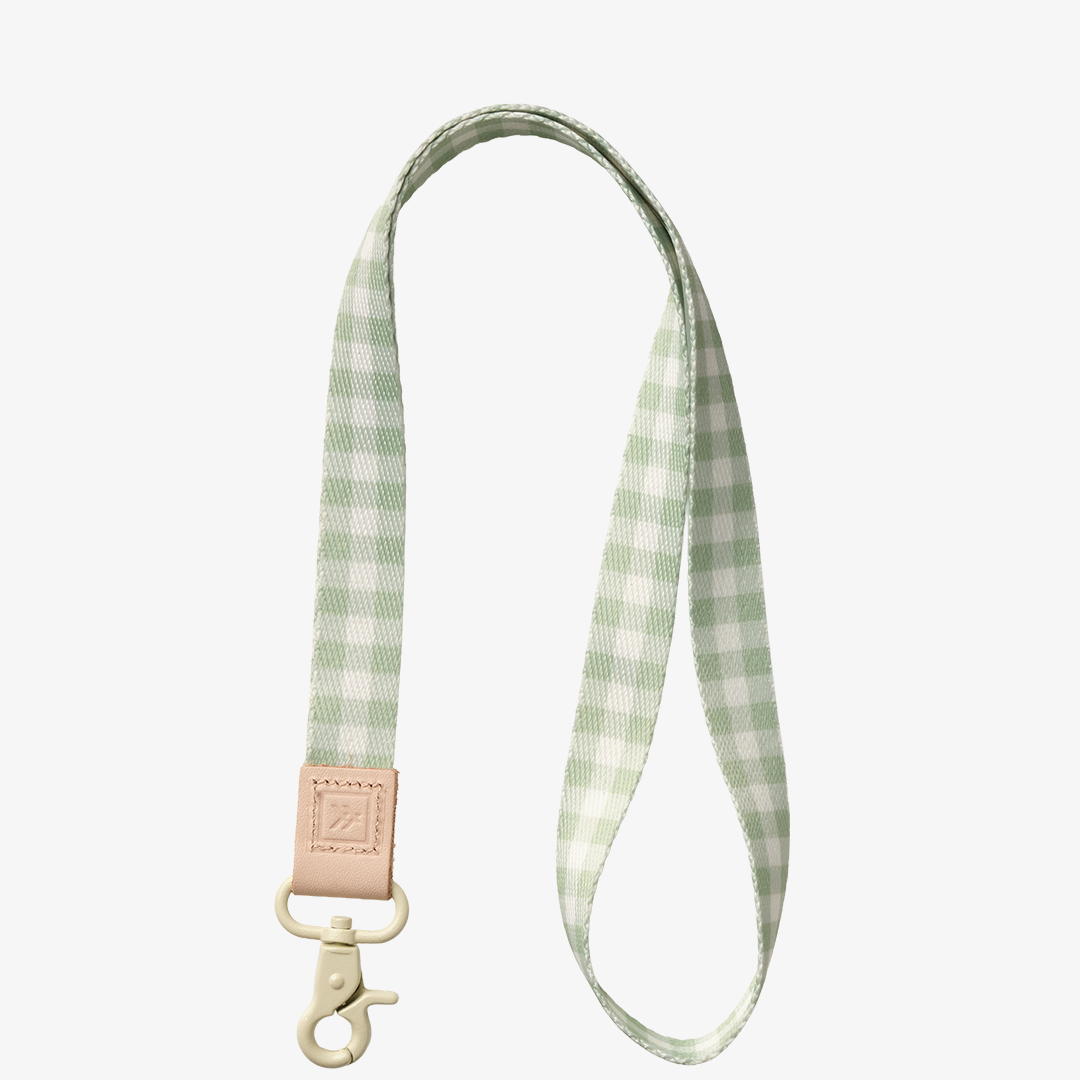 Neck Lanyard - Green Gingham - Thread®