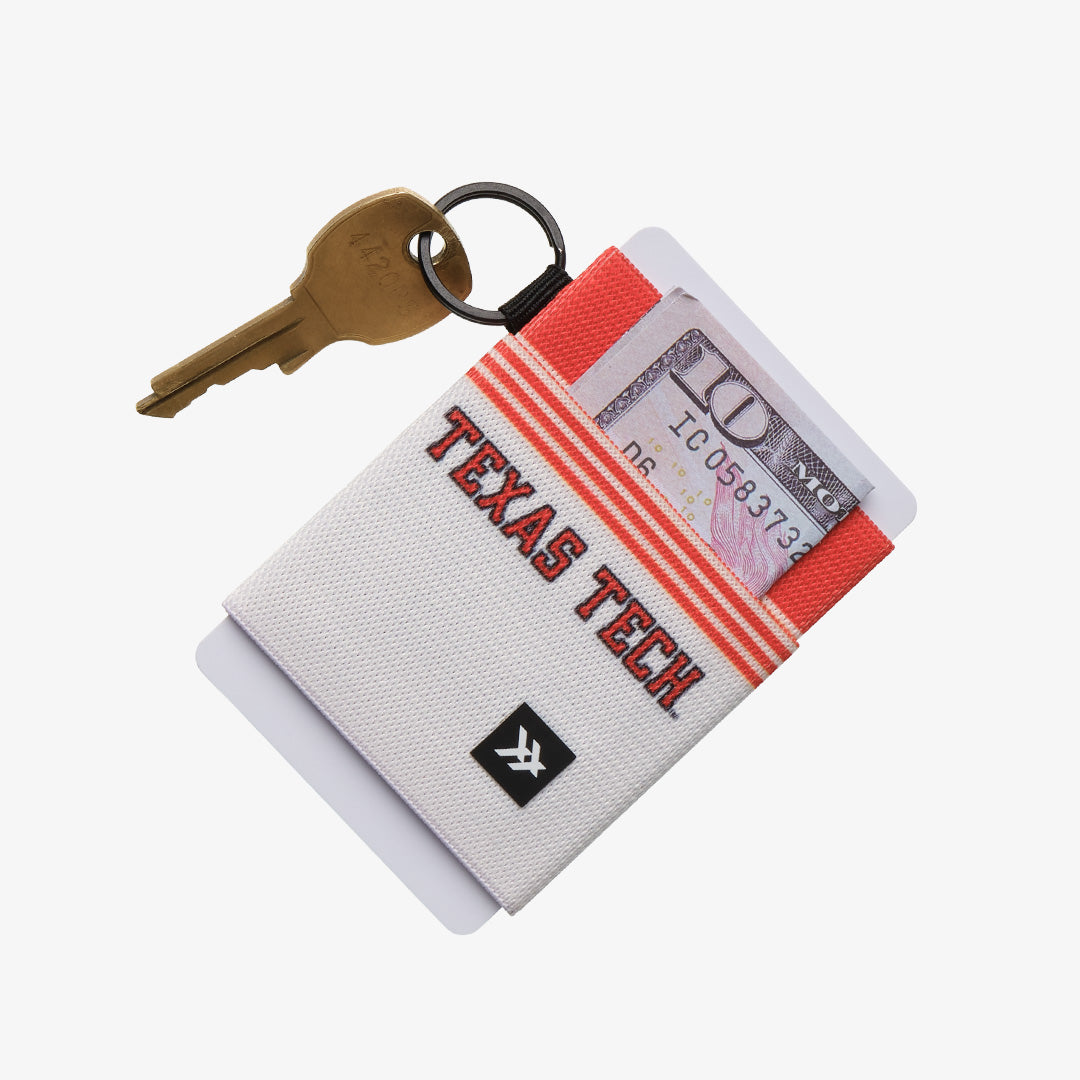 Elastic Wallet - Texas Tech White - Thread®