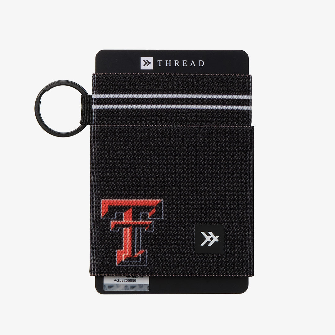 Elastic Wallet - Texas Tech Black - Thread®
