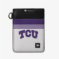 Vertical Leather Wallet - TCU White - Thread®