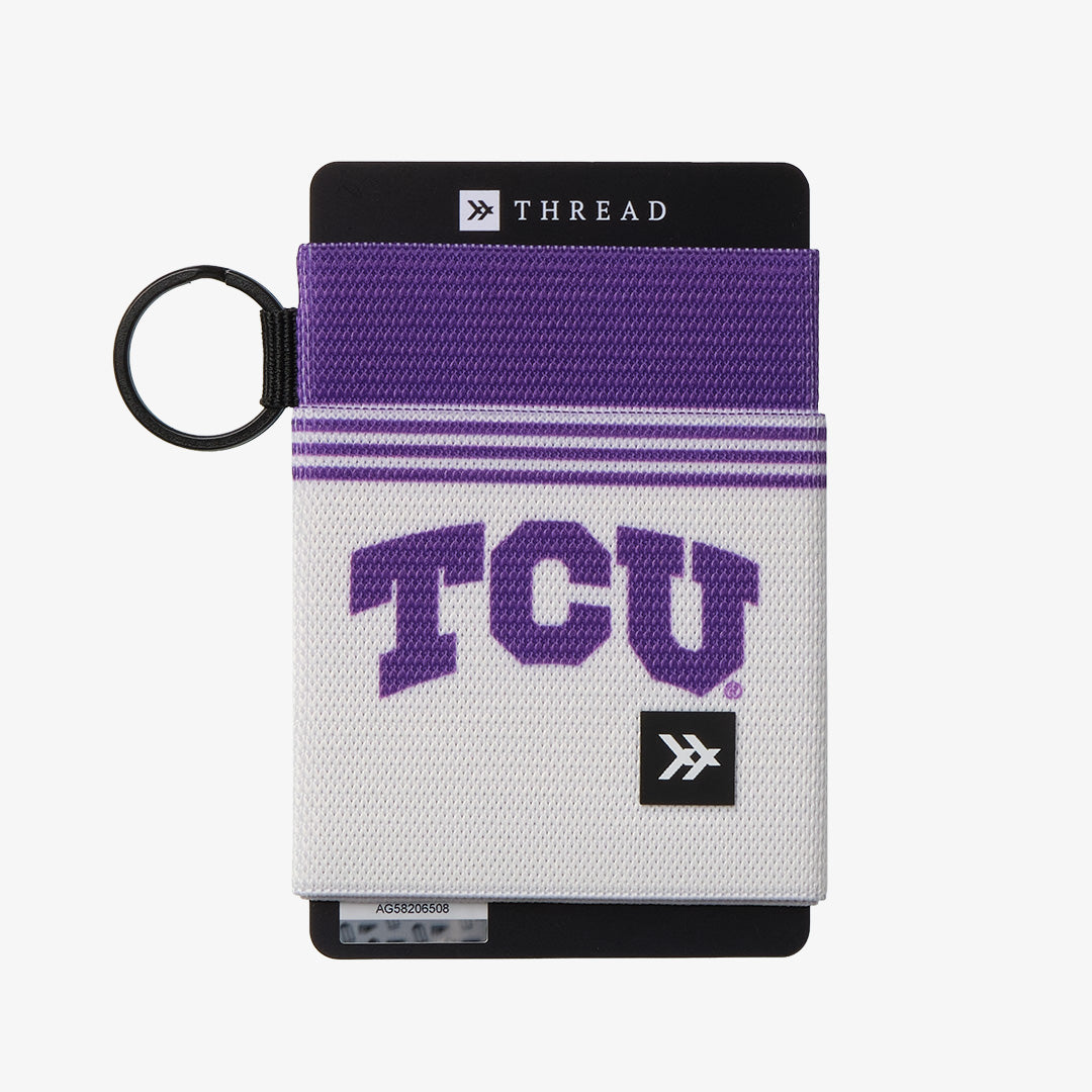 Elastic Wallet - TCU White - Thread®