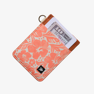 Vertical Leather Wallet - Coral Crush - Thread®