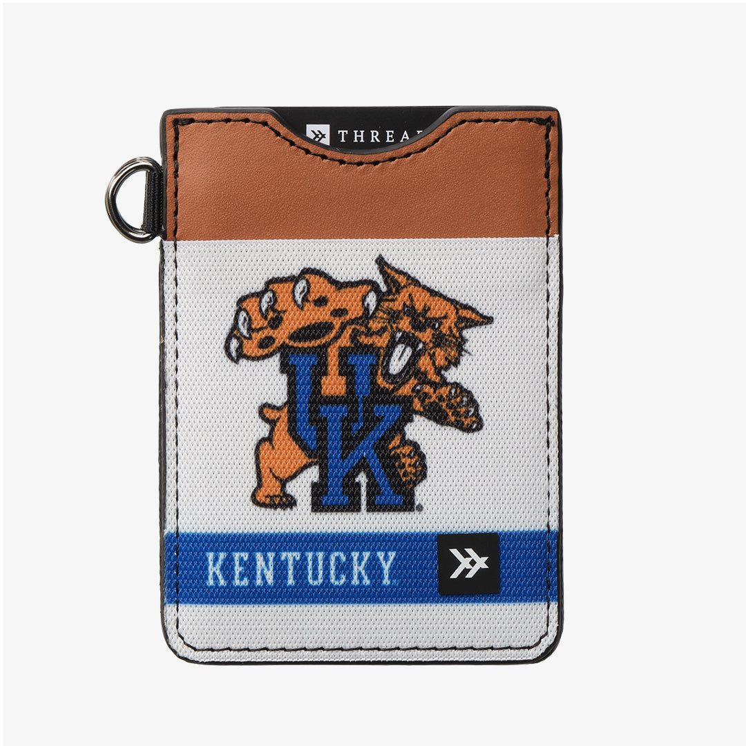 Vertical Leather Wallet - Kentucky Wildcat - Thread®