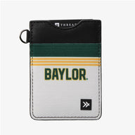 Vertical Leather Wallet - Baylor White - Thread®