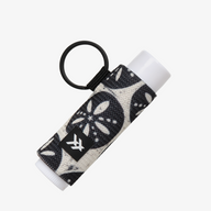 Chapstick Holder Keychain - Sand Dollar Black - Thread®