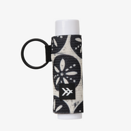 Chapstick Holder Keychain - Sand Dollar Black - Thread®
