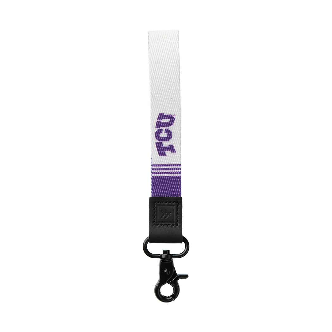 Wristlet Keychain - TCU White - Thread®