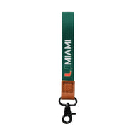 Wristlet Keychain - University of Miami Green - Thread®