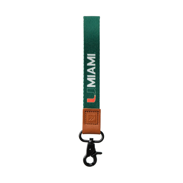 Wristlet Keychain - University of Miami Green - Thread®